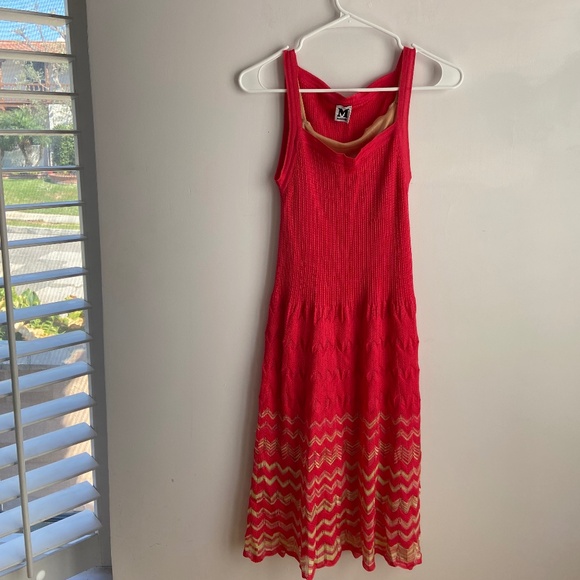 Missoni dress size 44 red/yellow - Picture 1 of 4
